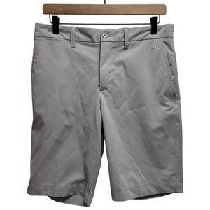 J. Lindeberg Men's Size 29" (measures 32") Gray Eloy 9.5" Inseam Golf Shorts euc